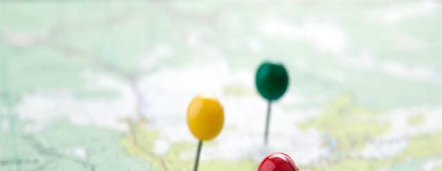 pin points on a map