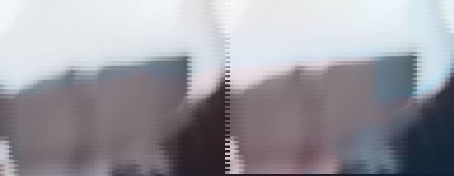 Man working on laptop