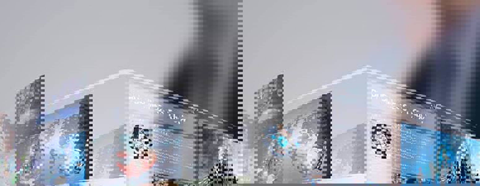 Graphic containing website pages