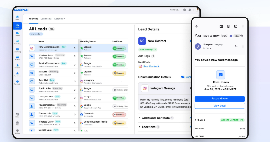 Leads Suite Upgrade: Custom Views, Instagram DMs & Real-Time Alerts