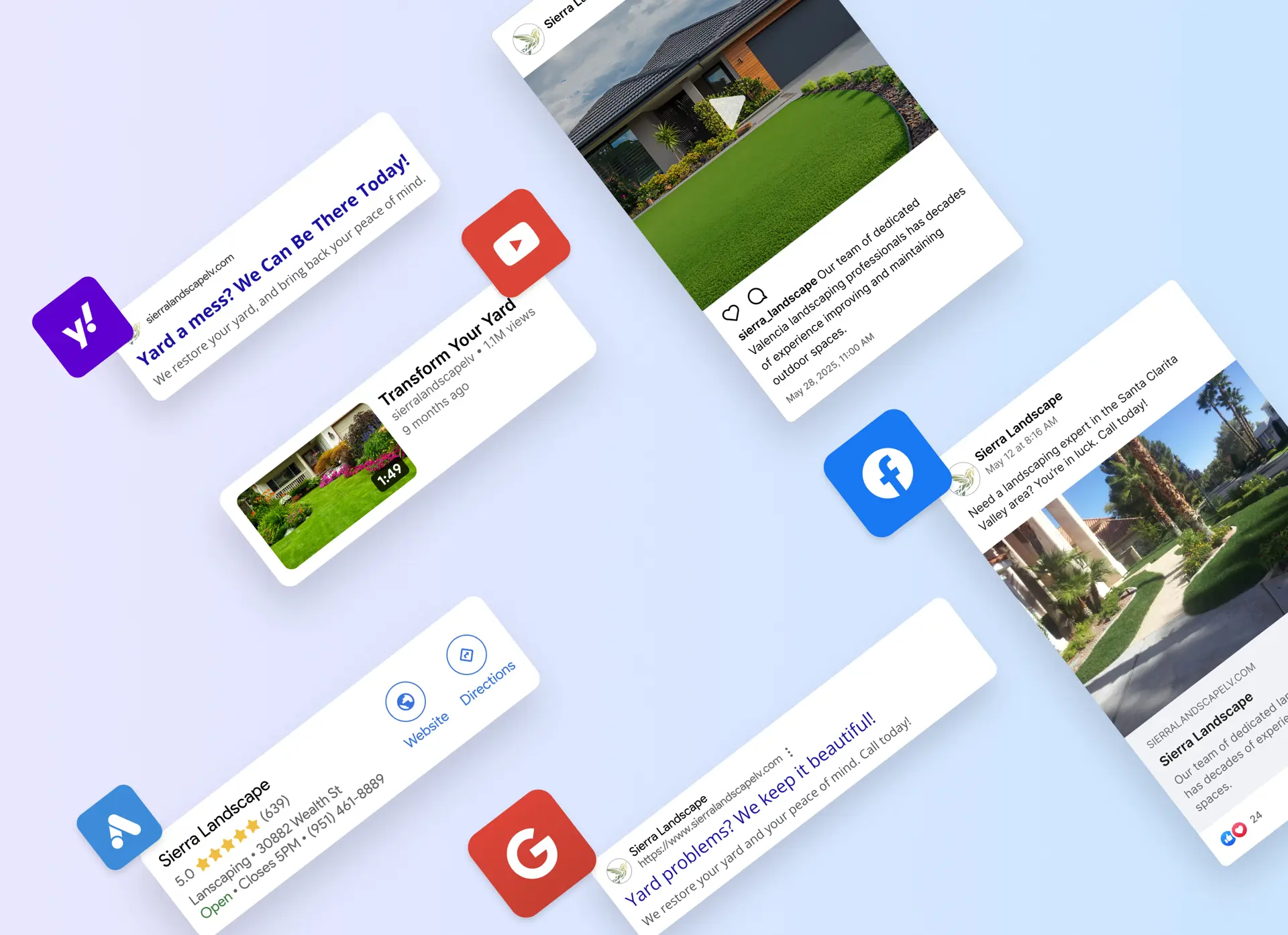 landscaping marketing channels