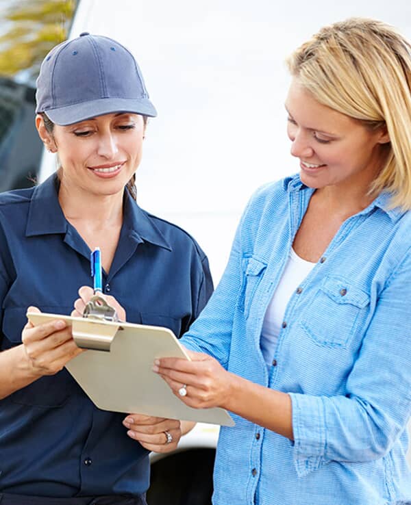 Atlantic Coast employee and customer