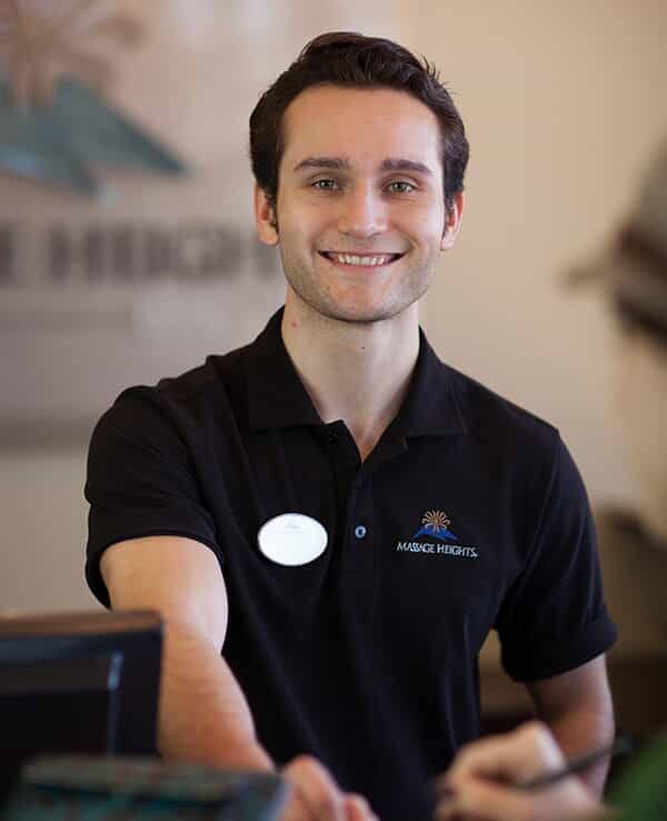 Massage Heights front desk assistant