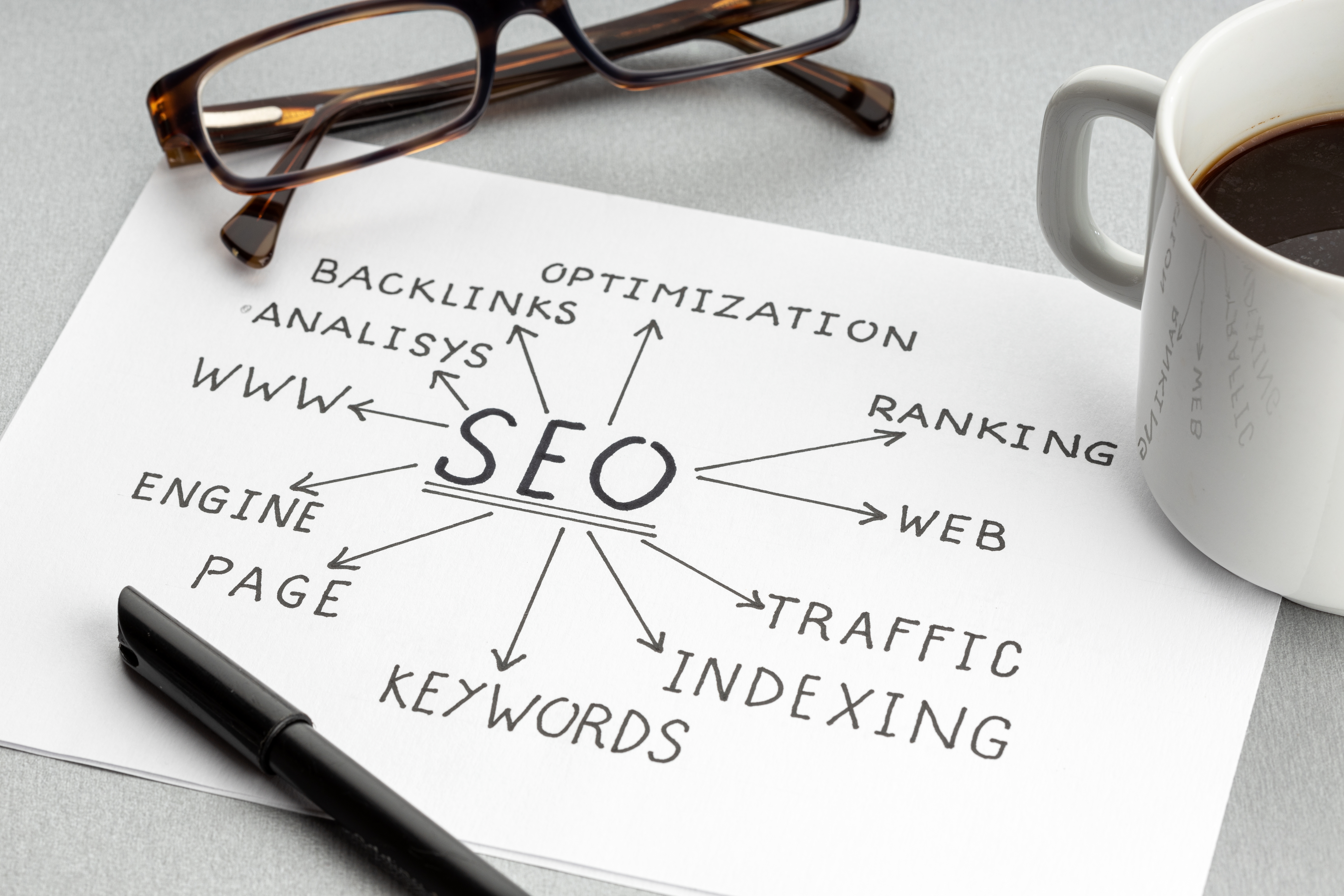 Image of SEO mapping plan 