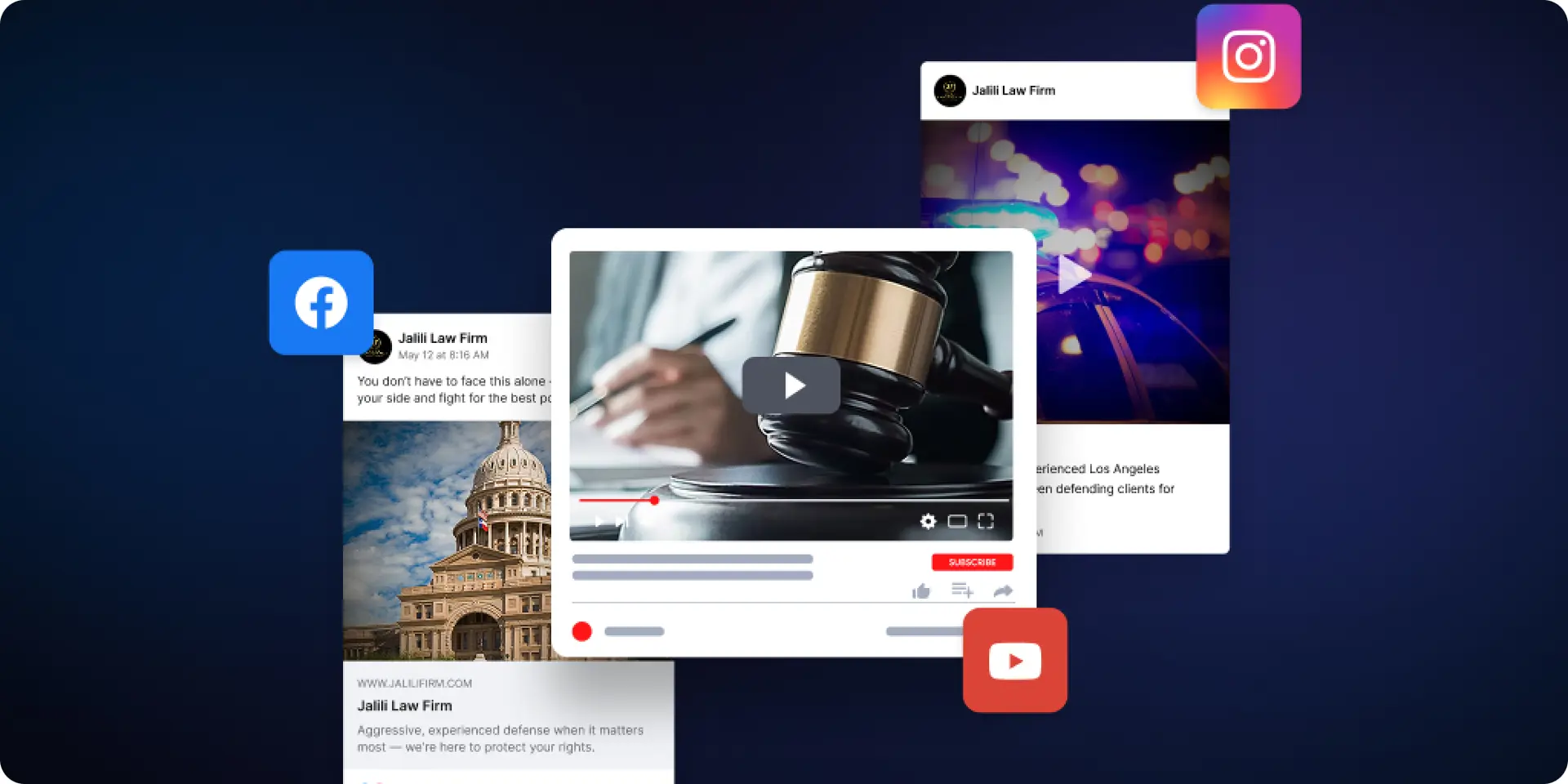 Law Firm Social videos